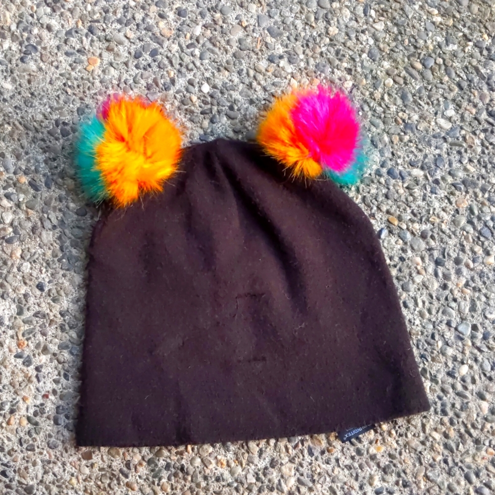 Zara Pom Pom Ears Beanie